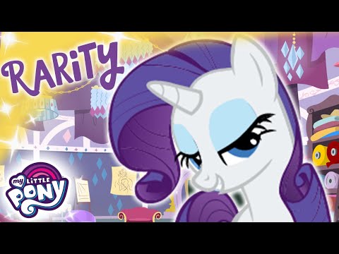 My Little Pony en français 🦄 Rarity 1 heure COMPILATION | La magie de l'amitié MLP