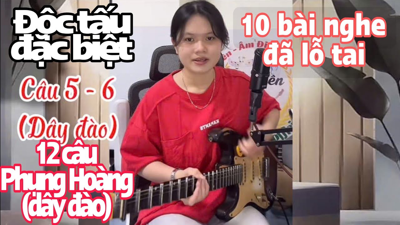 Đôi tay vàng Cẩm Tiên 19 tuổi độc tấu vọng cổ đặc biệt hơn 10 điệu lý nghe đã lỗ tai người mê tài tử