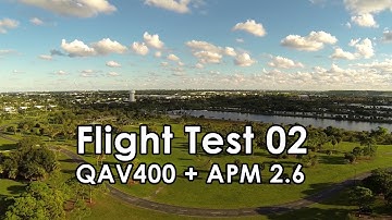 QAV400 FPV - Flight Test 02