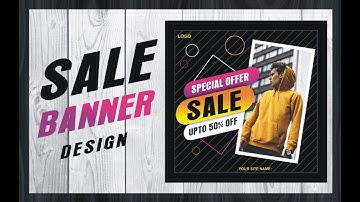 Fashion Sale Banner Design / Learn Coreldraw / Ahsan Sabri