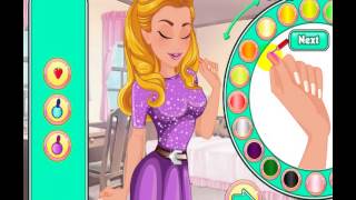 Fruity Nail Designs   Umstylen Spiele   Ankleide Spiele online game screenshot 2