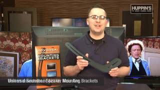 Mount-It! MI-SB39 Soundbar Bracket Universal Sound Bar TV Mount For Mounting Above or Under TV, Fits Sonos, Samsung, Sony, Vizio, Adjustable Arm Fits 32 to 70 Inch TVs, 33 Lbs Weight Capacity Black Huppins How-to Install Soundbar Brackets