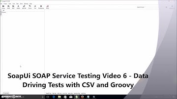 SoapUi Soap Service Testing Video Six - Creating Data Driven Tests With Groovy and CSV
