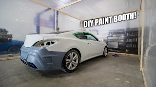 Building a Massive DIY Paint Booth! *CHEAP*