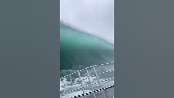 10 Seconds of Pure Terror: Tsunami Hits a Cargo Ship (AI Generated)#Tsunami #aishorts