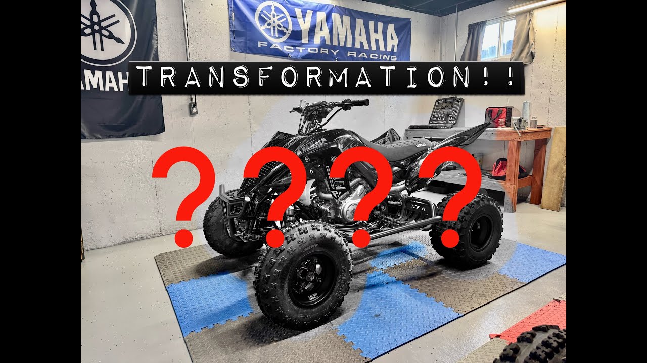 Raptor 700 Transformation!! New Plastics, Graphics, Powder Coating, & More!