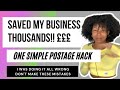 POSTAGE HACK. Clever and creative way to save your business thousands. Small Business Hacks