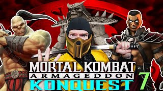 Scorpion plays Mortal Kombat Armageddon Part 7! Goro, Shao Kahn Statue, and Reiko! | MK PARODY!