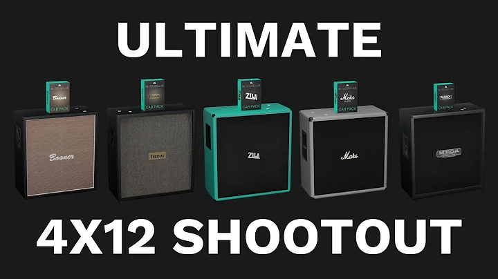 Ultimate 4x12 Shootout: Bogner vs Friedman vs Zilla vs Marshall vs Mesa