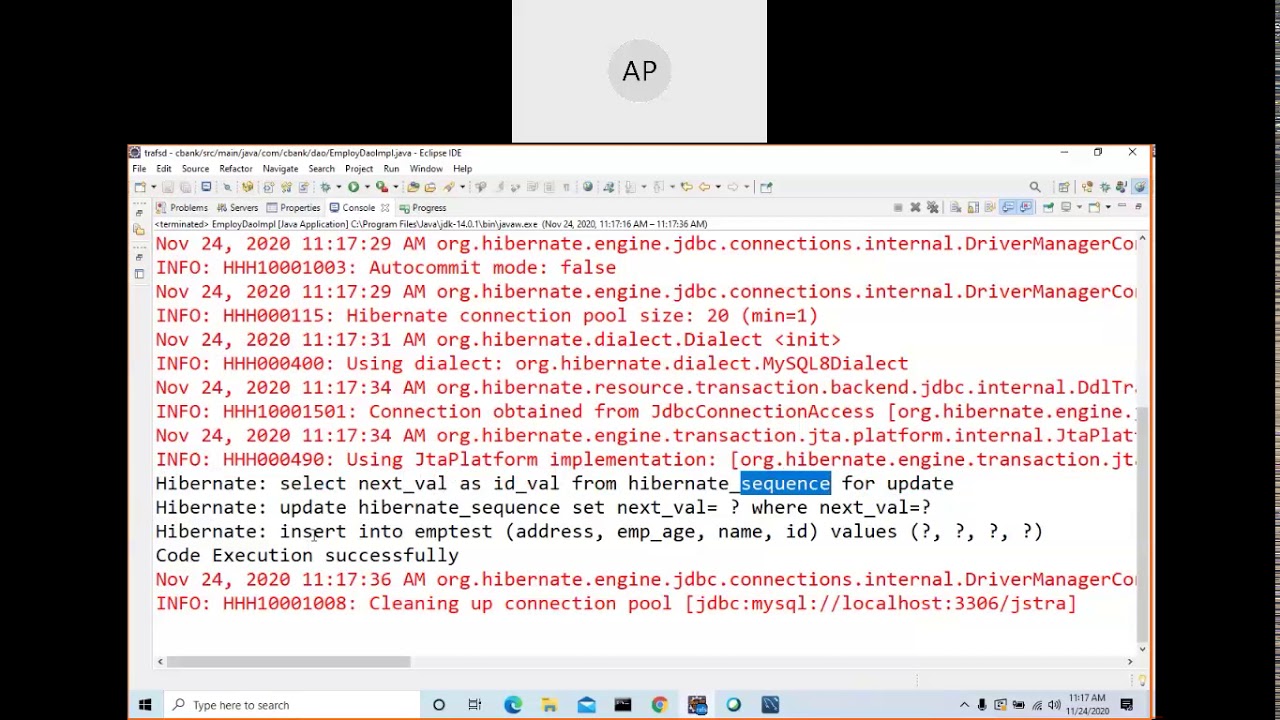 Simple CRUD using hibernate JPA