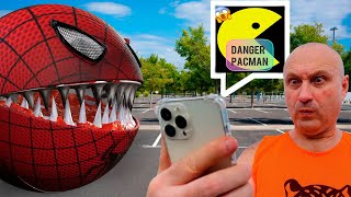 Angry Spider-Man  Pacman Game Over