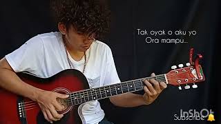 OJO DI BANDINGKE - Farel Prayoga Fingerstyle guitar w/lyrics arranged by Junsay Adiks guitar