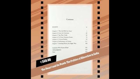 The Smart and the Dumb: The Politics of Education in India