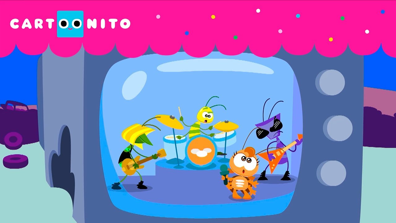 GRANDE AVENTURA MUSICAL NA TELEVISÃO | GALINHA PINTADINHA | CARTOONITO