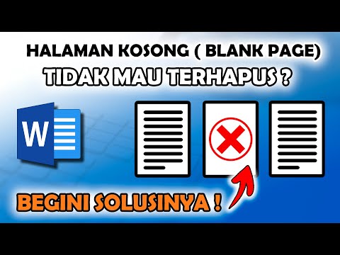 Cara Menghapus Halaman Kosong di Microsoft Word