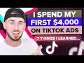 I Spent My First $4,000 On TikTok Ads In 2021... 7 Things I Learned | Shopify Ecommerce