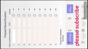 Aircel ekyc reverification | How to link Aadhar card to mobile number | Aircel SIM adharlink in hind
