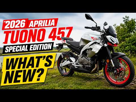 Aprilia Tuono 457 Special Edition 2026 | Everything You Need to Know | #OVERDRIVE