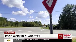 Update on road work in Alabaster