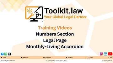Toolkit.law Monthly Living Calculator Simplify Financial Planning for Legal Professionals