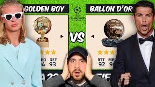 Ballon D'or vs Golden Boy sur FIFA !