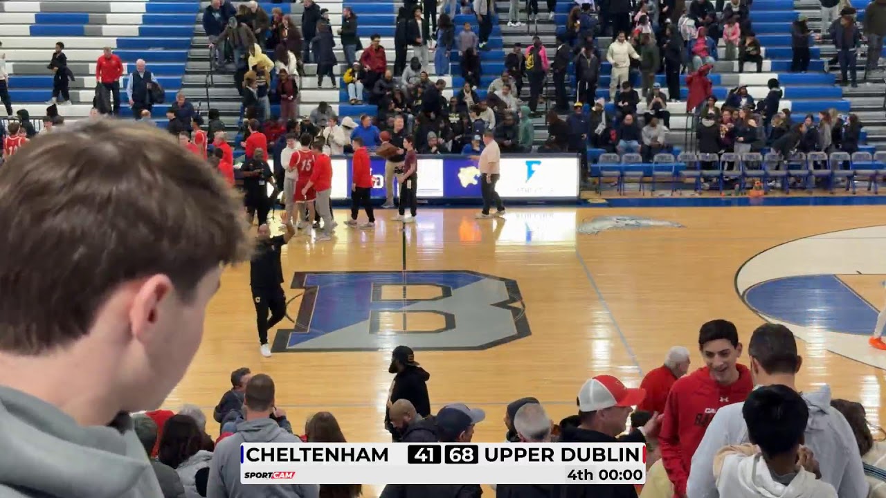 Cheltenham vs UD Boys Basketball Suburban 1 Championship