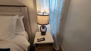 Black Forest Decor Vintage Lantern Table Lamp Rustic Cabin Decor for Living Room