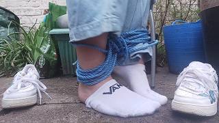 Struggling In Nike Af1S And Vans Ankle Socks