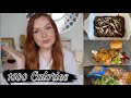 WHAT I EAT ON A 1600 CALORIE DEFICIT DIET?! | WHAT I EAT TO LOOSE WEIGHT MARCH 2021 | Mollie Green