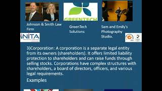 Video For Module 5 Topic 1 Sub Topic 1 Types And Business Name Profile