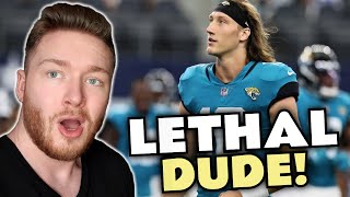 Swedish Soccer Fan Reaction to Trevor Lawrence | 2022 Highlights Reaction  (NFL Reaction)