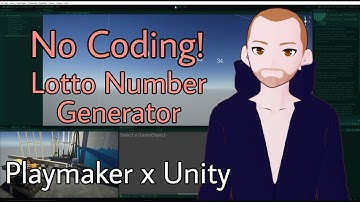 Number Generator Tutorial (Unity + Playmaker) = (No Coding!)