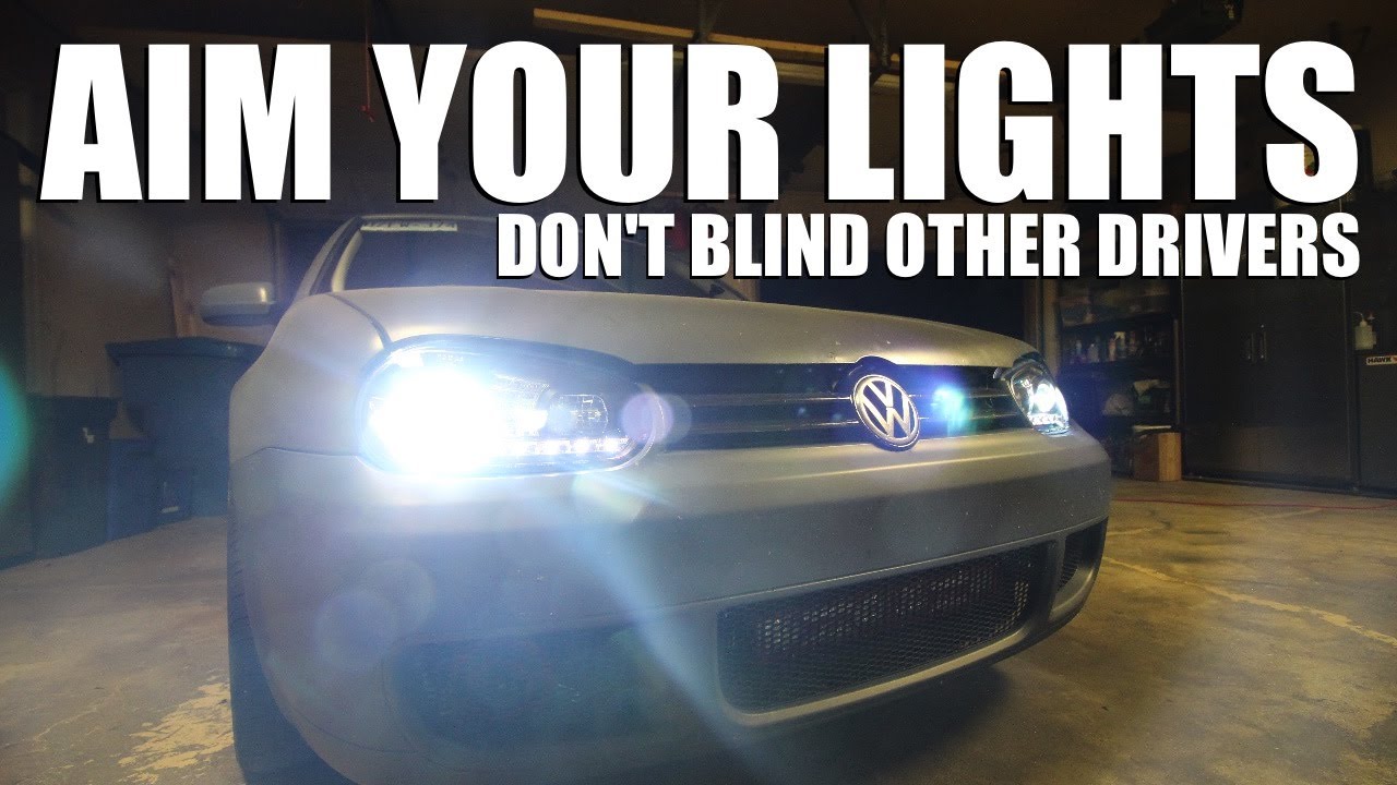 How To Aim \U0026 Adjust Your Headlights