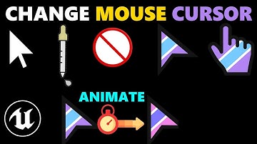 Change Mouse Cursor & Add Custom Cursor In Unreal