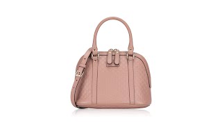 Gucci Microguccissima Mini Dome Satchel Soft Pink screenshot 3