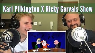 Reacting to Karl Pilkington (Karl's Diary 2/Monkey News) on The Ricky Gervais Show