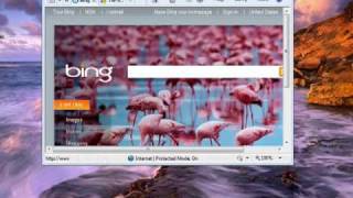 The redesigned Windows 7 taskbar