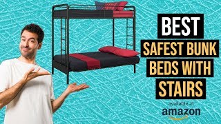 ✅ Top 10 Best Safest Bunk Beds With Stairs 2019 🛏️ - Twin Over Full Bunk Bed