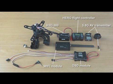 Super Hornet X650 OSD & FPV set Installation - TTRobotix - Thunder Tiger