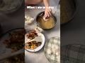 What I ate in a day #youtubeshorts #vlog #delhiliving #food #whatieatinaday