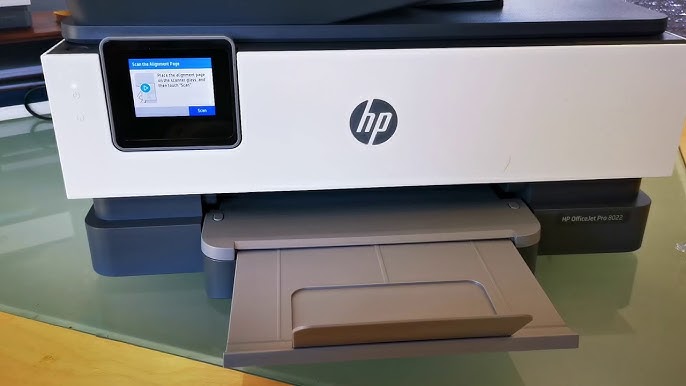 Unboxing & Installation HP Office Jet Pro 8022e