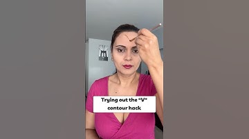 I Tried the Viral V Contour Hack — Does It Really Work? | V-Shape Contouring Test!