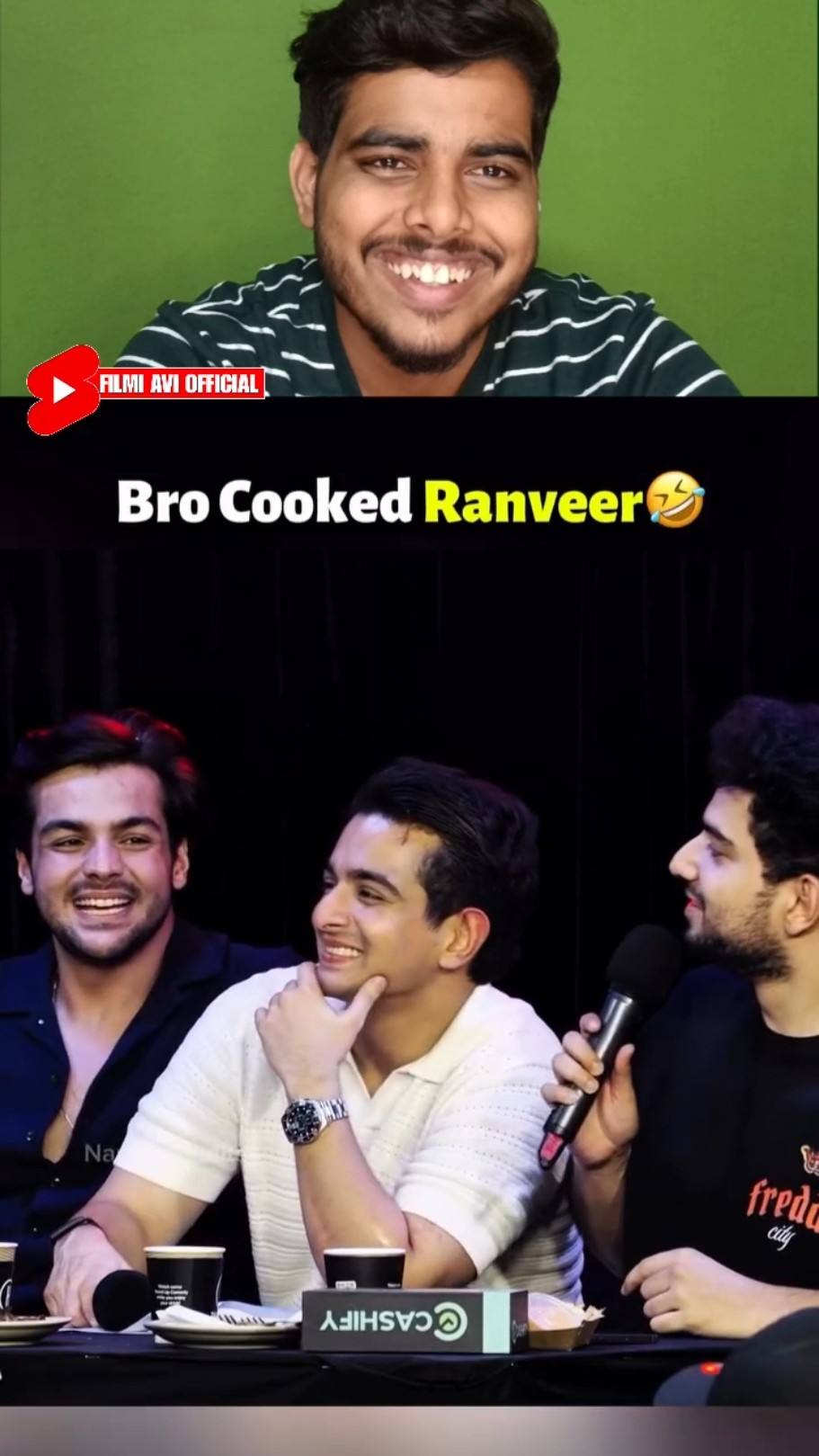 Samay Raina woast Ranveer Allahbadia | India got latent Reaction Video | #shorts #trendingshorts