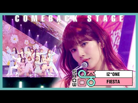 Comeback Stage IZ ONE FIESTA 아이즈원 FIESTA Show Music Core 20200222