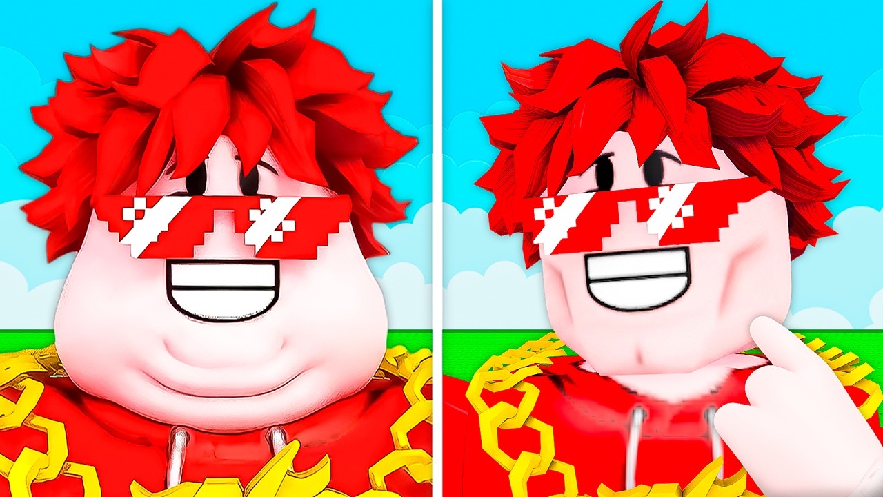 Roblox Pero, Cada SEGUNDO me Vuelvo más GUAPO…