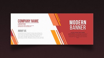 Modern Web Banner Design in Affinity Designer