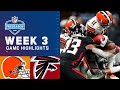 Cleveland Browns vs. Atlanta Falcons | Preseason Week 3 2021 NFL Game Highlights