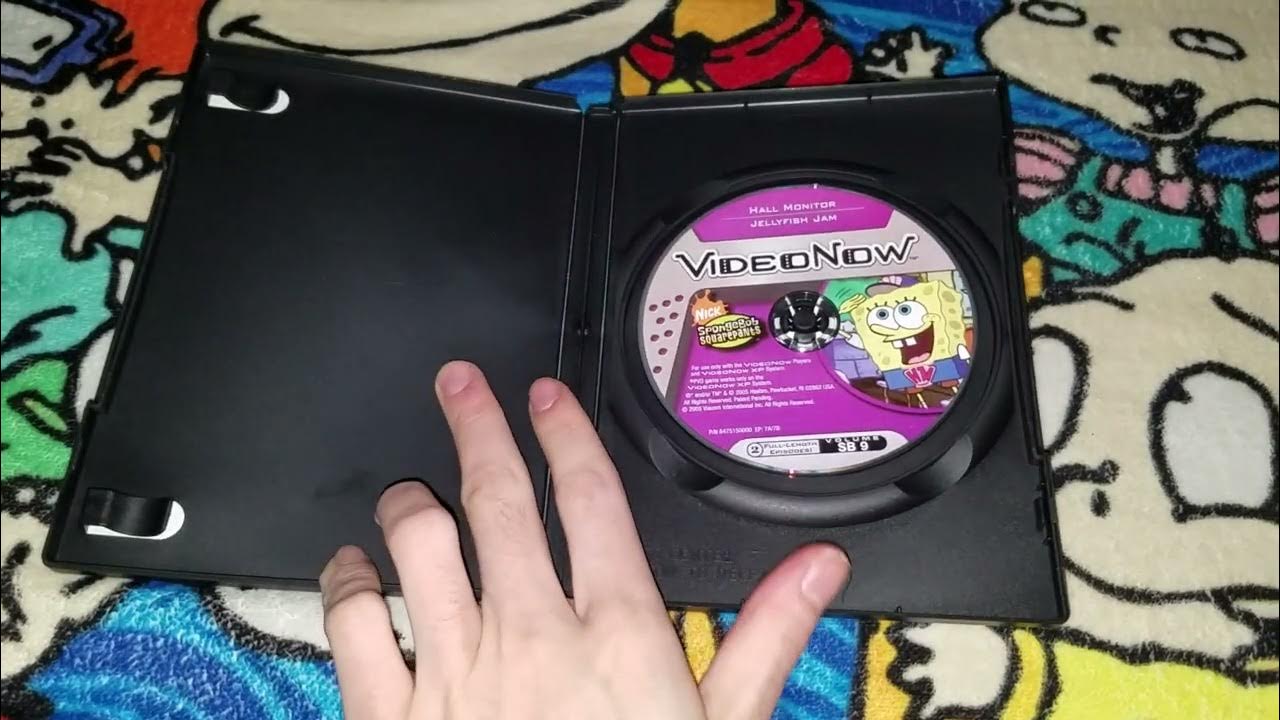 Spongebob Squarepants Hall Monitor/Jellyfish Jam 2005 VideoNow XP PVD