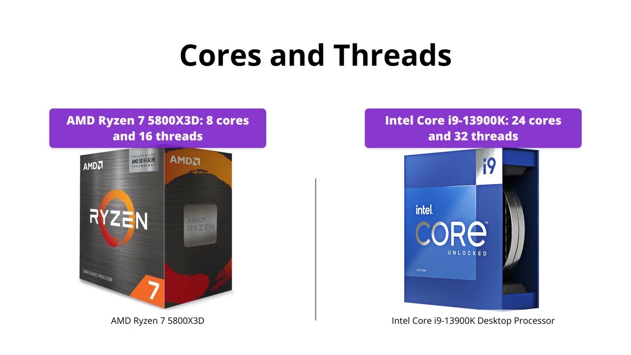 Amd Ryzen 7 Vs Intel Core I9 AMD Ryzen 7 vs Intel Core i9-13900K: Which Processor is Better? - YouTube