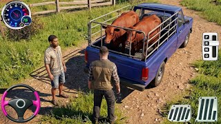 Animal Transport From Market to Village - Truck Transport Animal 3D - Android Gameplay screenshot 4